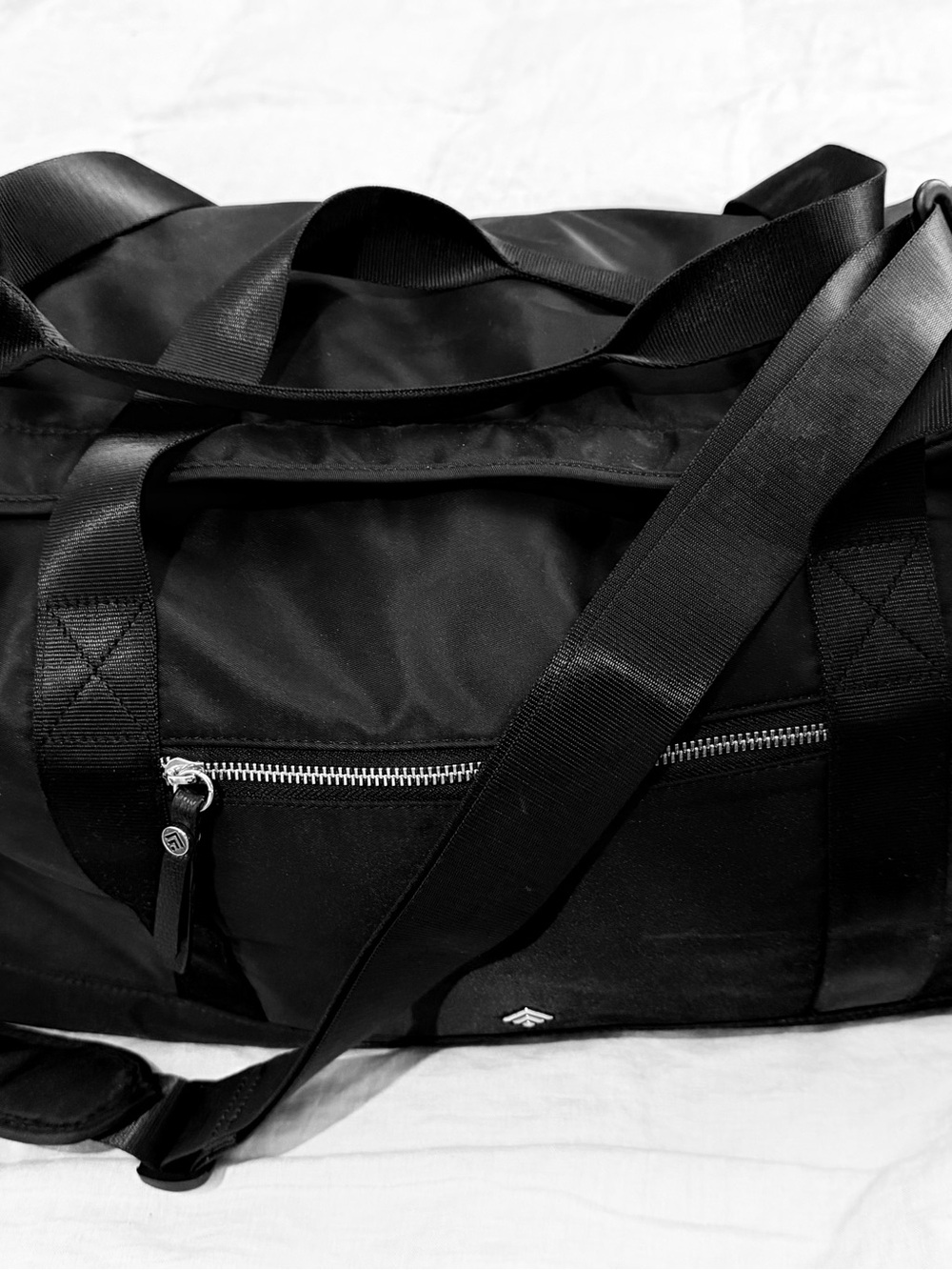 Black Travel Duffel Bag